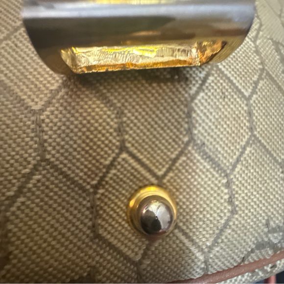 Vintage Dior Beige and Brown Canvas Bag w\COA - Picture 7 of 7